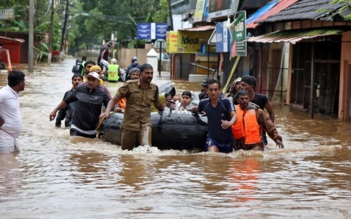 Hindistonda suv toshqini oqibatida halok bo‘lganlar soni ortib bormoqda