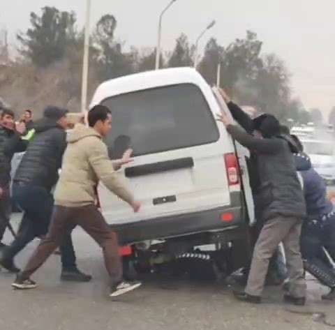 YPX inspektorini bosib ketgan haydovchiga nisbatan ish ochildi