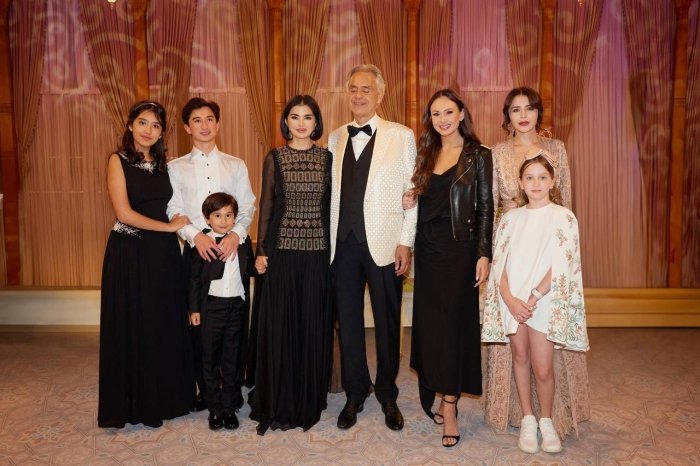 Саида Мирзиёева Андреа Бочелли концертида иштирок этди