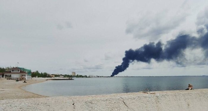Қримдаги аннексия қилинган нефт терминалига зарба берилди – УҚК