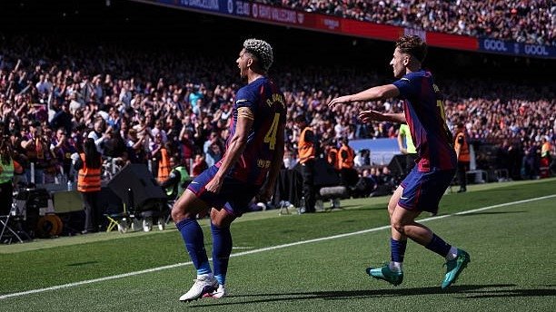 Ла лига. «Барселона» «Райо Вальекано» устидан қийин ғалабага эришди