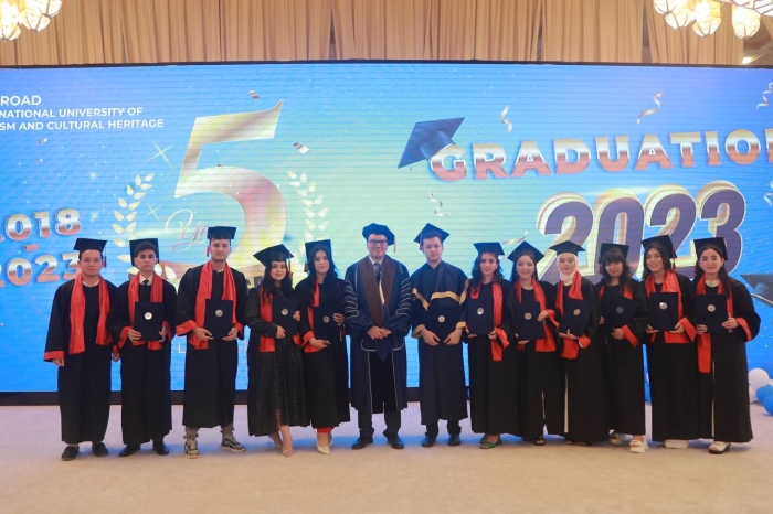 “Ipak yo‘li” turizm va madaniy meros xalqaro universiteti o‘zining 5 yilligini nishonladi “Ipak yo‘li” turizm va madaniy meros xalqaro universiteti o‘zining 5 yilligini nishonladi