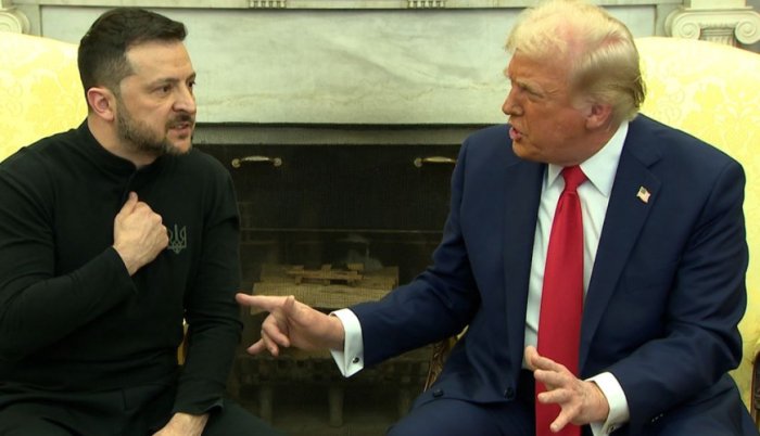 Tramp Zelenskiy haqida: "Aqlli bo‘lsang Rossiyaga qarshi urushmaysan"