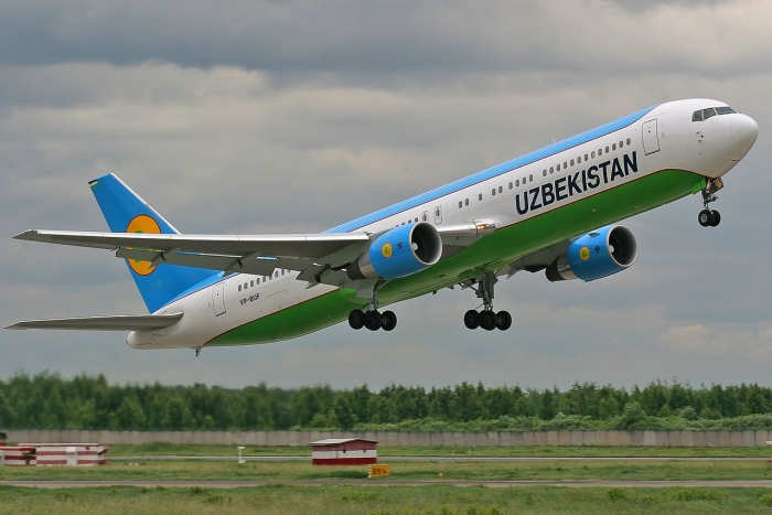 Uzbekistan Airways вақтинча Ироқ ва Эрон ҳаво ҳудудини айланиб ўтади