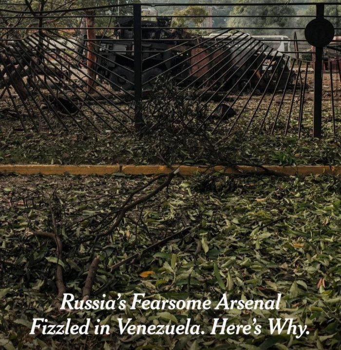 Венесуэла Россиядан олган ҳаво ҳужумидан мудофаа тизимларини ишлата олмаган 