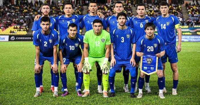 O‘zbekiston FIFA reytingida ikki pog‘ona pastladi