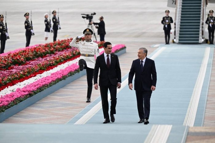 Serdar Berdimuhamedov Toshkentga keldi