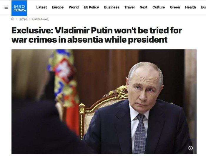 Путин қачон суд қилиниши маълум бўлди