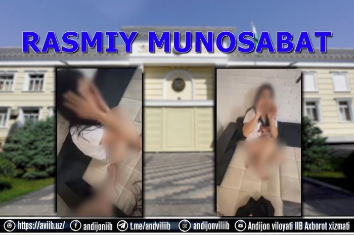 Andijonda voyaga yetmagan qiz fohishalik bilan shug‘ullanayotgani haqida xabarlar tarqaldi
