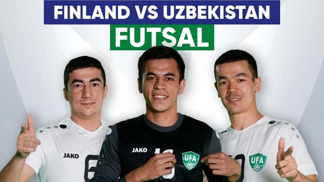 O‘zbekiston futzal terma jamoasi avgust oyida Finlyandiyaga qarshi 2 ta o‘yin o‘tkazadi
