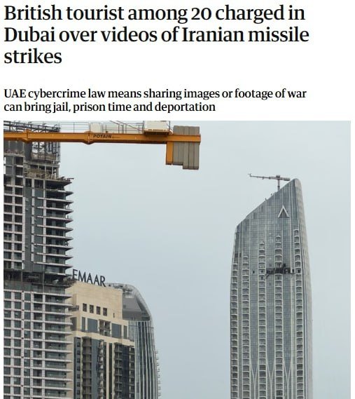 BAAdagi sayyohlar deportasiya qilinishi yoki qamoq jazosiga hukm qilinishi mumkin, agarda...