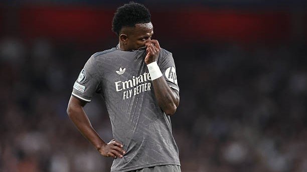 Vinisius "Arsenal"ga qarshi uchrashuvda eng yomon o‘ynagan futbolchilarning biri bo‘ldi