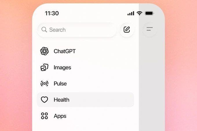 ChatGPT’da salomatlik haqida yangi bo‘lim ishga tushdi