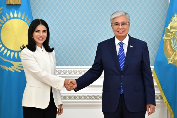 Saida Mirziyoyeva Ostonada Qozog‘iston prezidenti Qosim-Jo‘mart Toqayev bilan uchrashdi