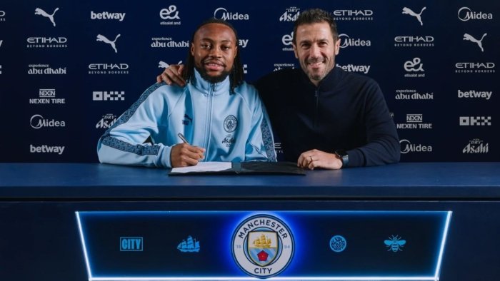 Rasman. «Manchester Siti» 75 million yevrolik transferni e’lon qildi