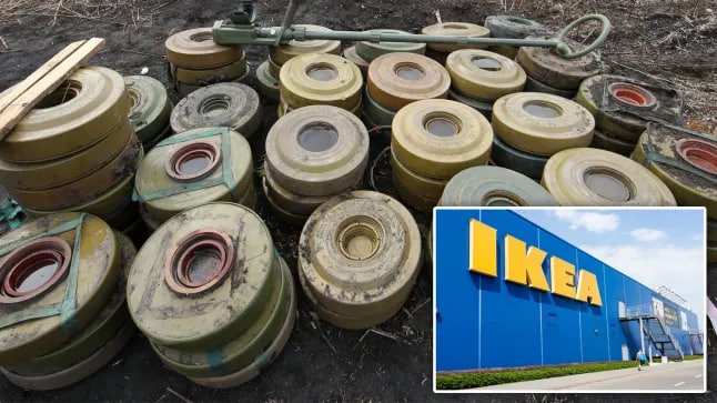 Польшада IKEA дўконидан миналар топилди