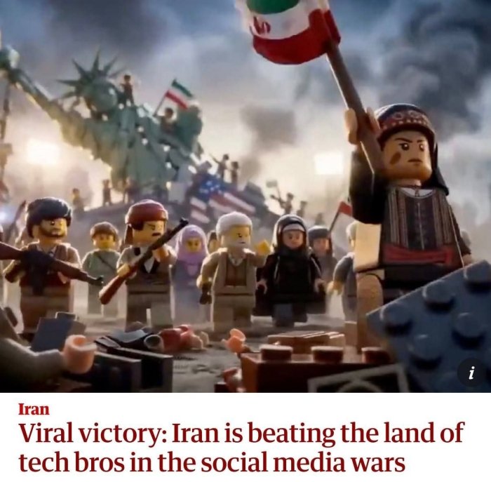 Eron sun’iy intellekt va memlar orqali AQSh ustidan axborot urushida ustunlikka erishmoqda