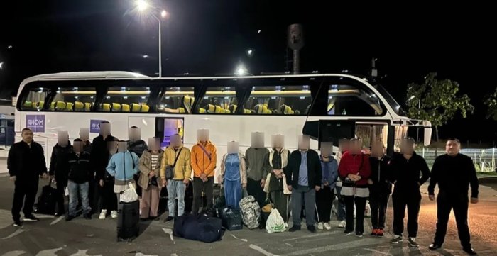 Kiyevda mehnat qulligidan ozod qilingan 19 nafar o‘zbekistonlik vatanga qaytdi