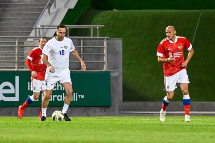 O‘zbekiston terma jamoasi afsonalari Rossiya faxriylari bilan durang o‘ynadi