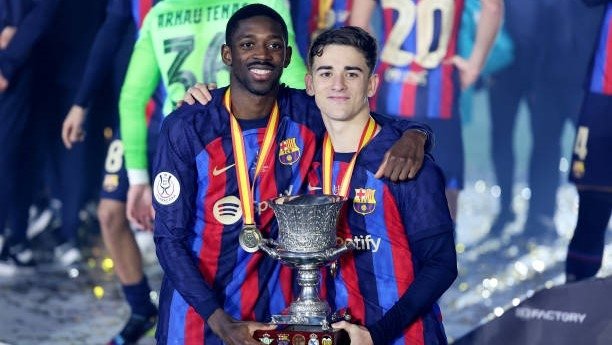 Усмон Дембеле «Барселона» ярим ҳимоячисига хабар юборди