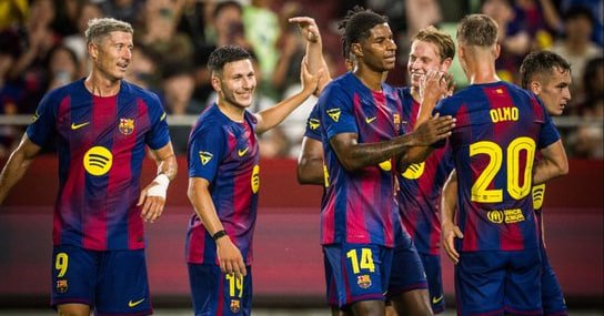 "Barselona" Yaponiya klubini mag‘lub etdi