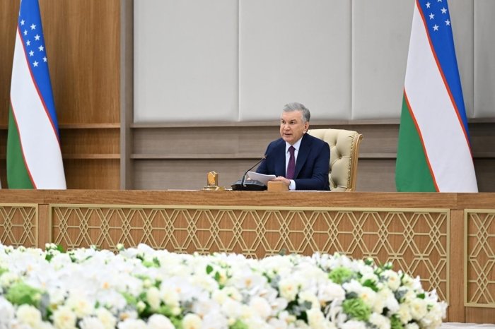 Shavkat Mirziyoyev: "Milliy mahsulotlarimiz raqobatbardosh bo‘lishi uchun bunga rozilik beraman" Shavkat Mirziyoyev: "Milliy mahsulotlarimiz raqobatbardosh bo‘lishi uchun bunga rozilik beraman"
