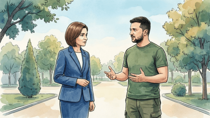 Sandu va Zelenskiy Yevropa Ittifoqiga a’zolik yo‘lini muhokama qilishdi