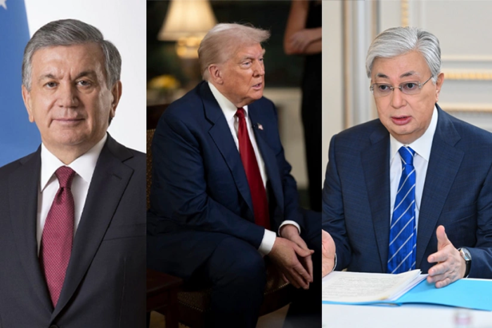 Трамп Тўқаев ва Мирзиёев билан савдо ва ҳамкорликни кенгайтиришни муҳокама қилди