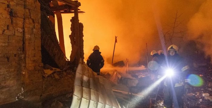 Rossiyaning Xarkov shahriga uyushtirgan hujumi 10 kishining umriga zomin bo‘ldi